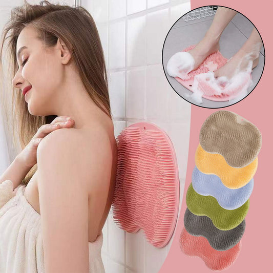 Massage Bath Brush Bathroom Non-slip Bath Mat Back Massage Brush